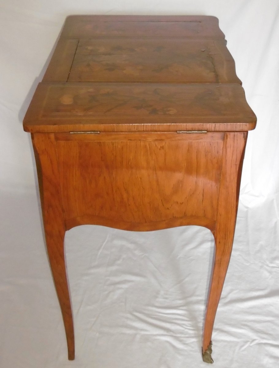 Louis XV Inlaid Dressing Table-photo-6