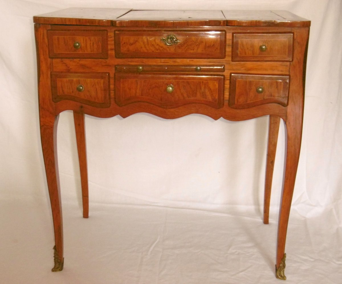 Louis XV Inlaid Dressing Table