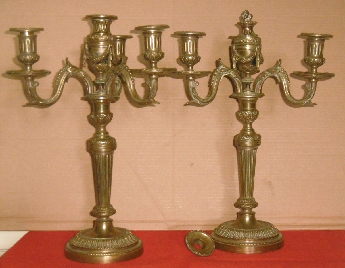 Pair Of Louis XVI Candlesticks