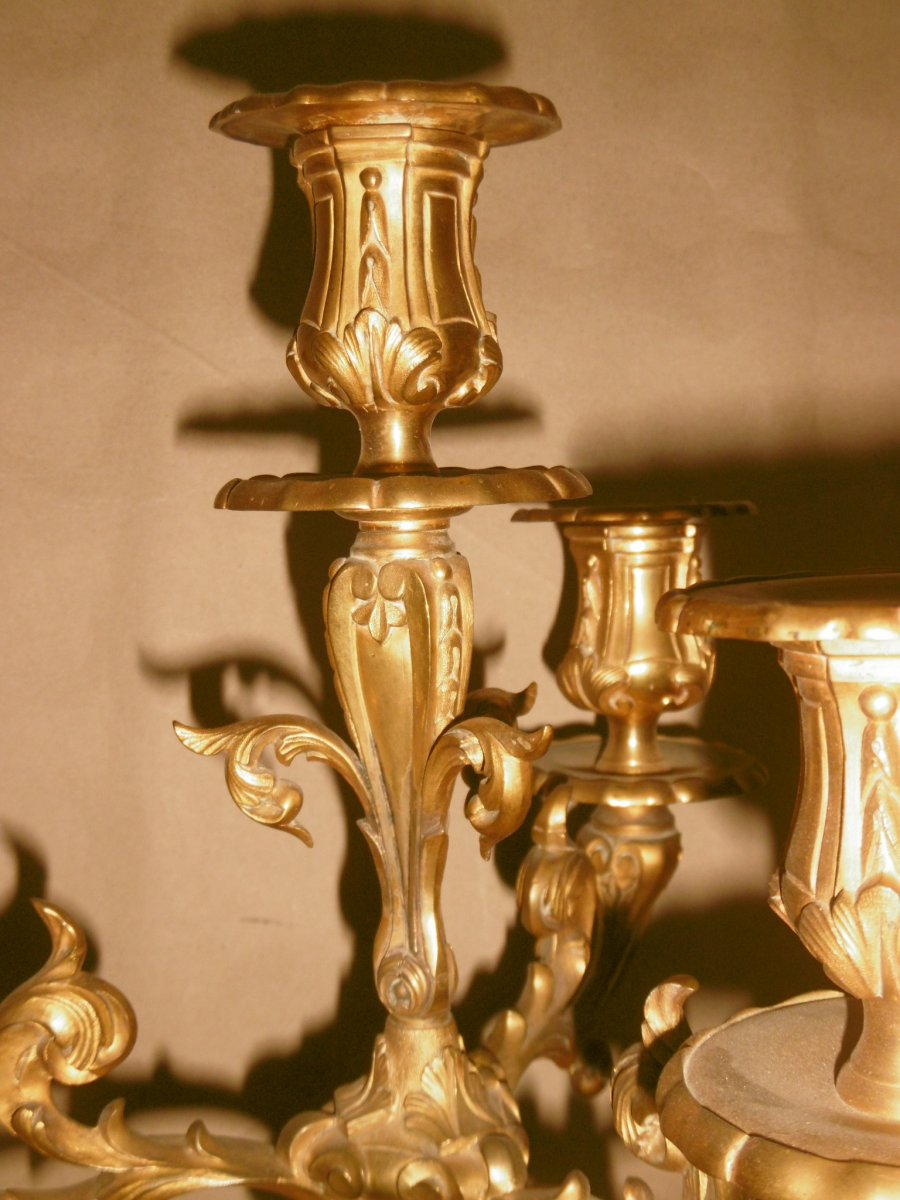 Pair Of Louis XVI Candelabra-photo-4