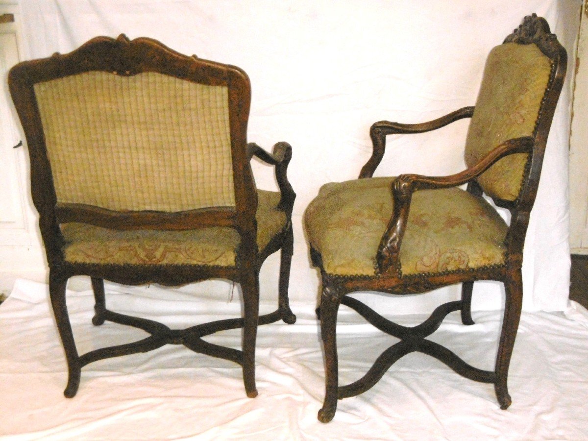 Pair Of Regency Period Armchairs-photo-5