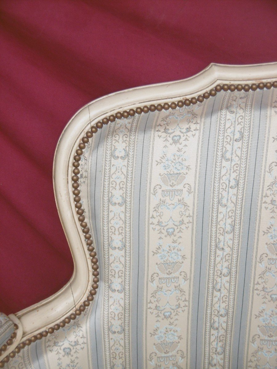 Importante Banquette Louis XV-photo-3