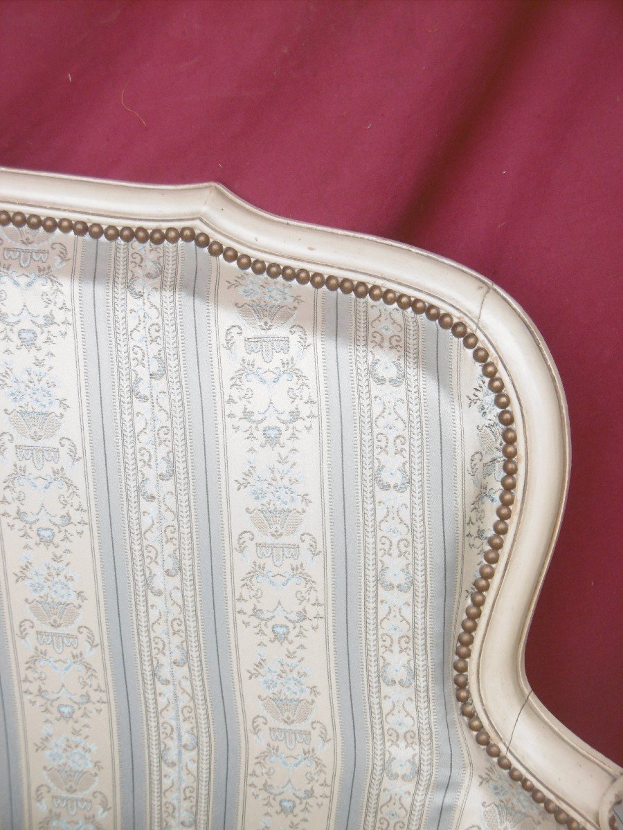 Importante Banquette Louis XV-photo-4