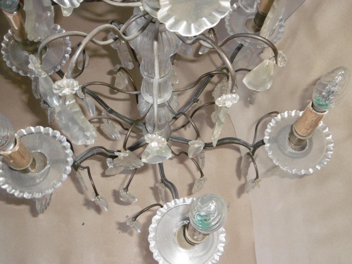 Louis XV Crystal Chandelier-photo-8