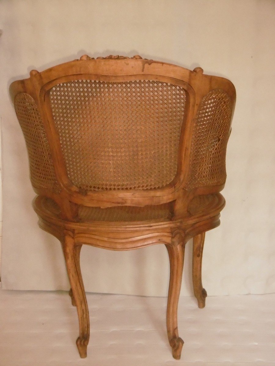 Louis XV Office Armchair-photo-3