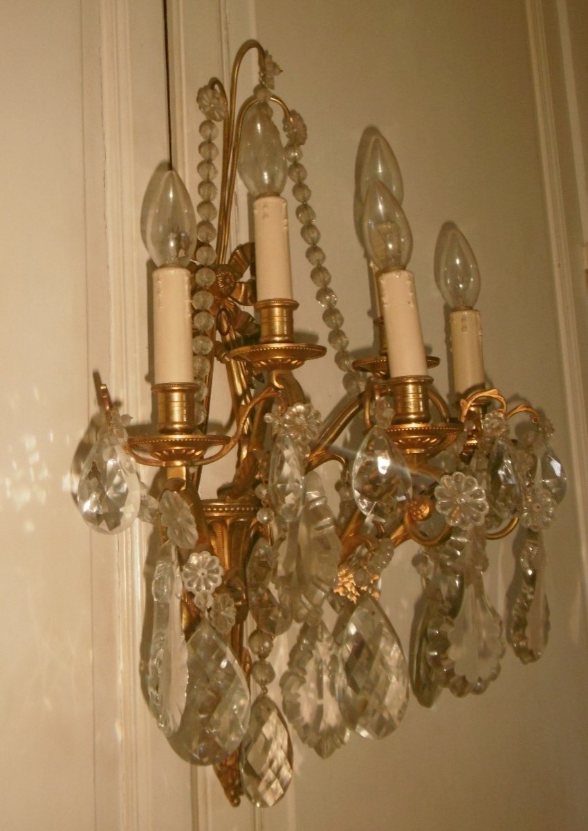 Pair Of Louis XVI Sconces-photo-4