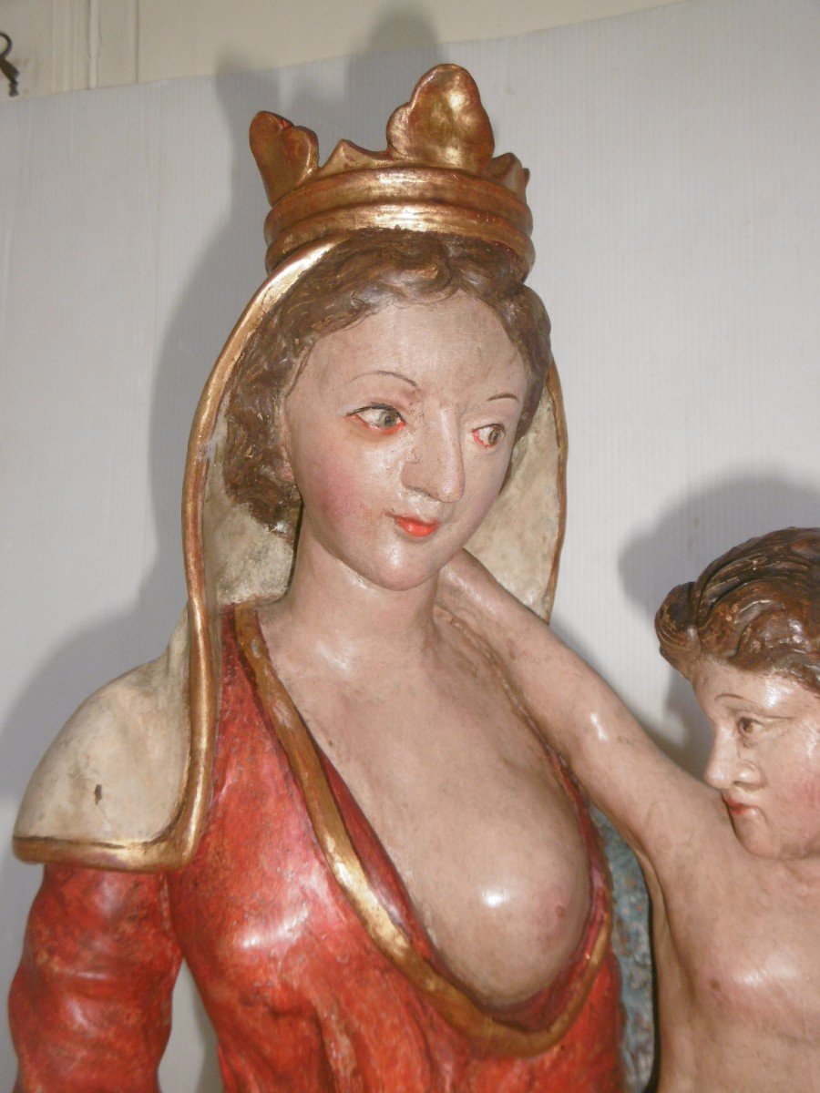 Vierge à l'enfant à la couronne-photo-2