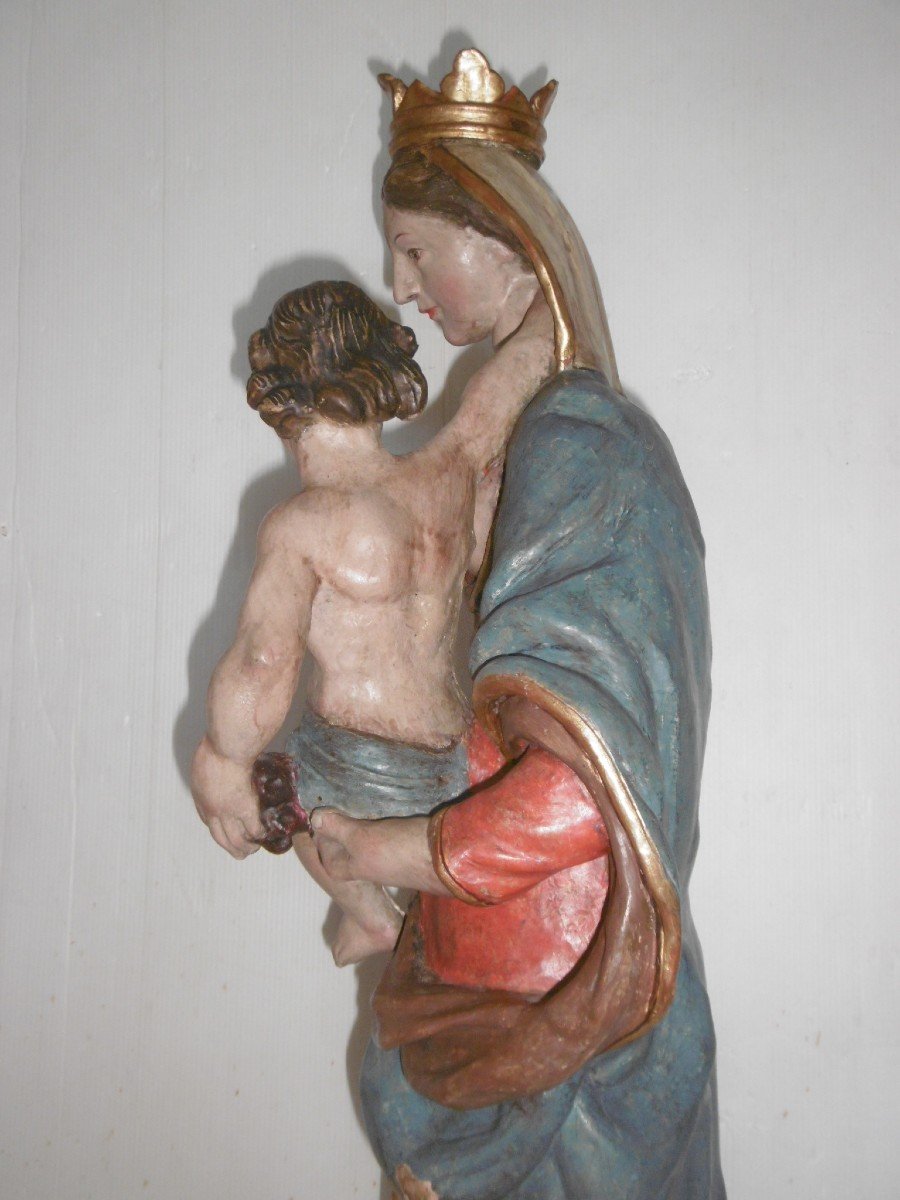 Vierge à l'enfant à la couronne-photo-3