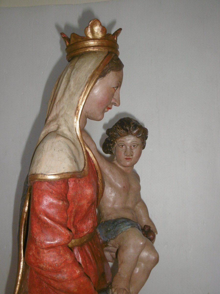 Vierge à l'enfant à la couronne-photo-6