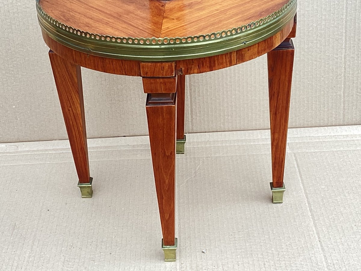 Double Tray Pedestal Table-photo-4