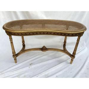 Golden Piano Bench