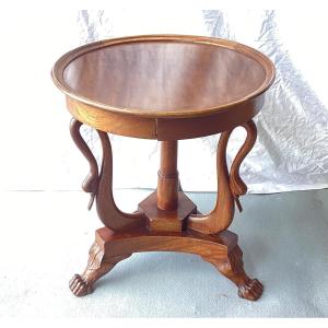 Tripod Pedestal Table 