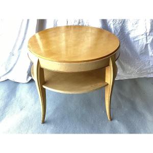 Art Deco Pedestal Table 