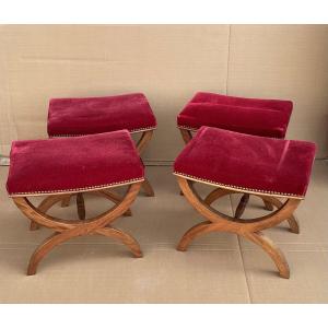 20th Century Empire Stools