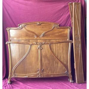 Art Nouveau Double Bed 