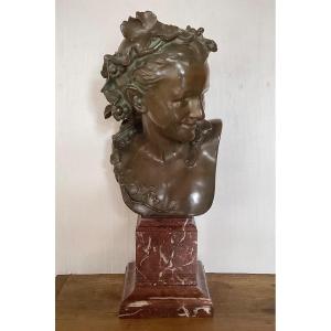 Jean-baptiste Carpeaux Bronze « l’espiègle « 