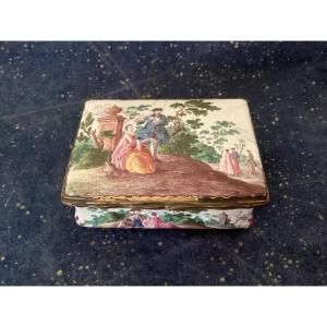 18th Century Enamel Box 