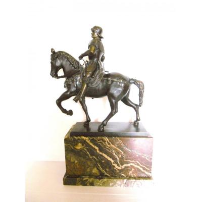 Bronze Rider Statue