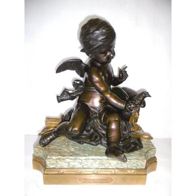 Pigalle Bronze Signed