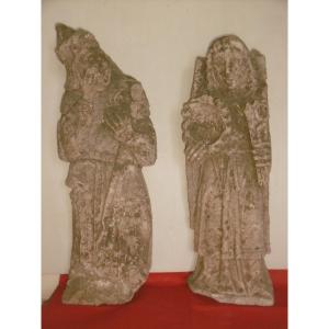Sculptures en pierre du 13ème siècle