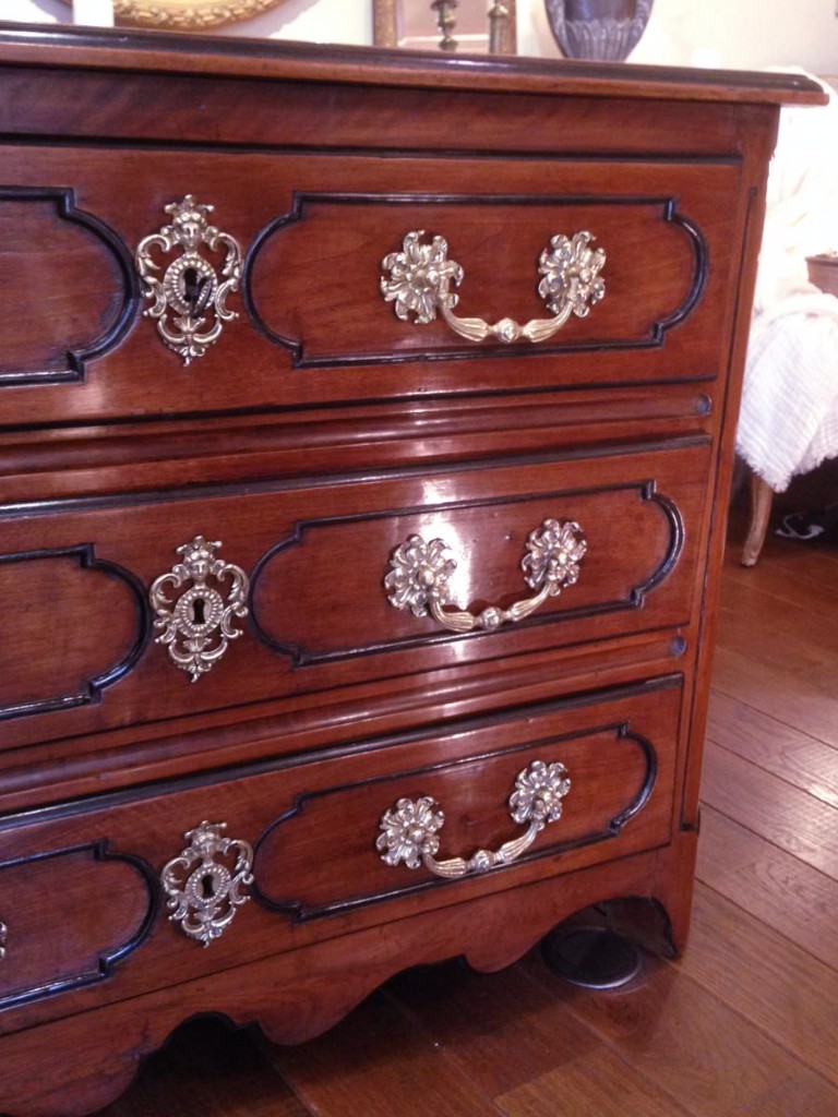 Commode Louis XIV En Noyer Du 18 ème Siècle-photo-4