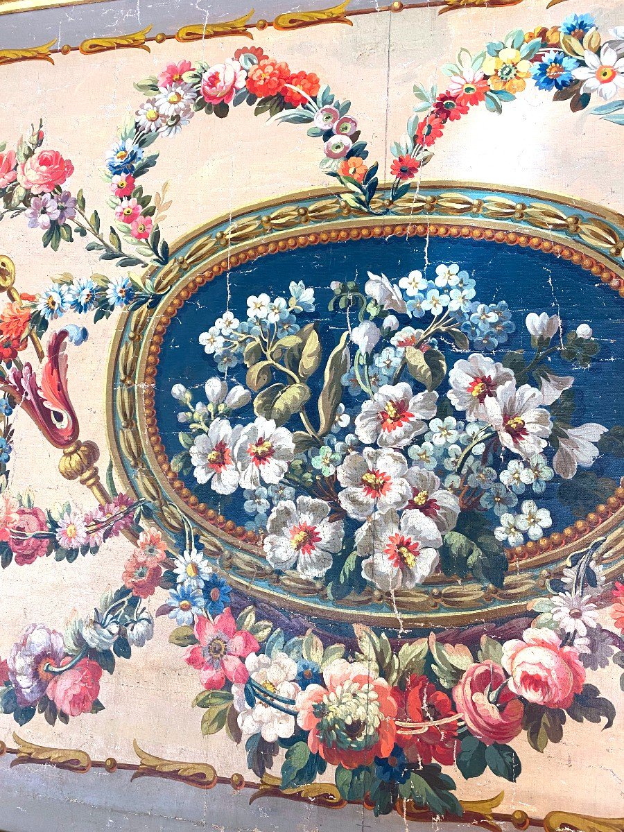 Toile Decorative Du XIX ème Siècle-photo-1