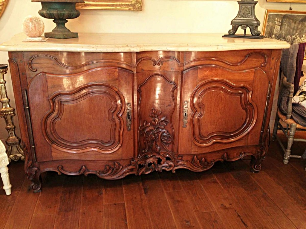 Buffet De Chasse Provençal Louis XV Noyer-photo-2