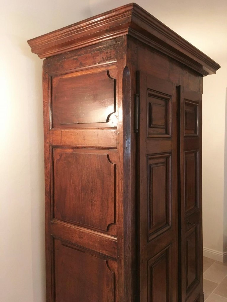 Armoire Louis XIII En Noyer-photo-2