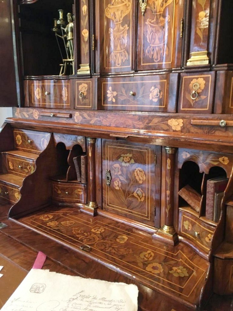 Scriban Deux Corps Commode - bureau XVIII ème Siècle-photo-1