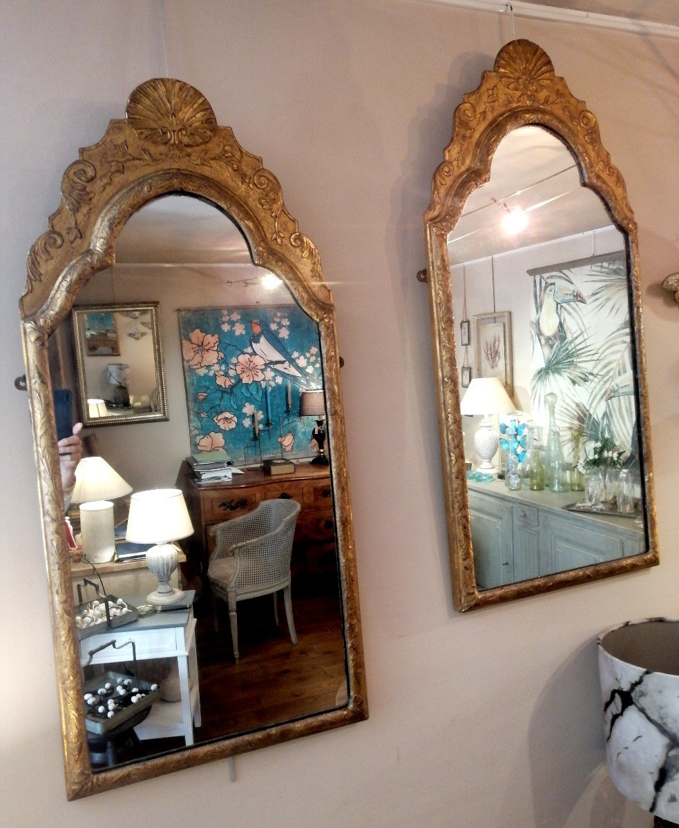 Pair Of XIXth Century Mirrors