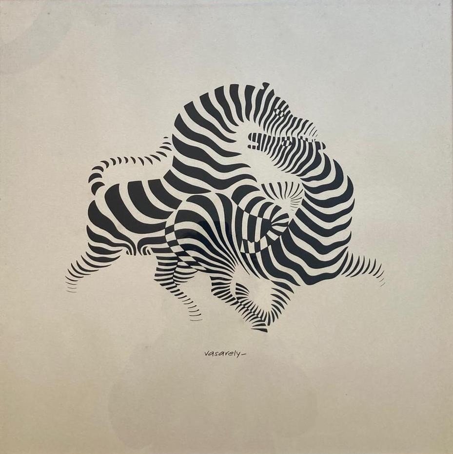  Victor Vasarely (1906–1997) - Zèbres-photo-2