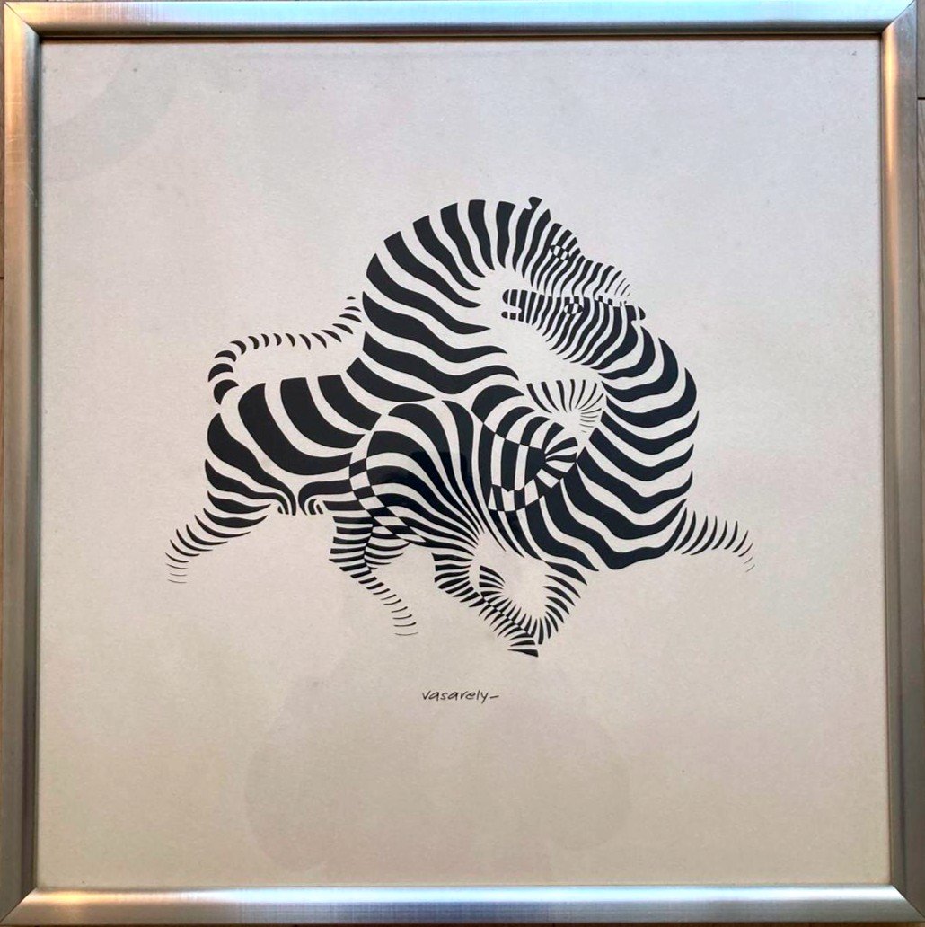  Victor Vasarely (1906–1997) - Zèbres