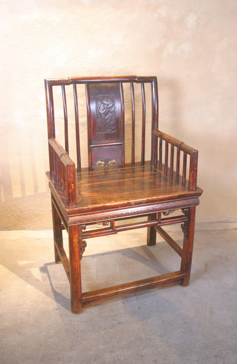 Two Chinese Armchairs-photo-6