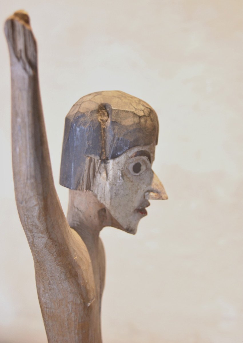 Rare Kareau Figure From The Nicobar Islands-photo-2