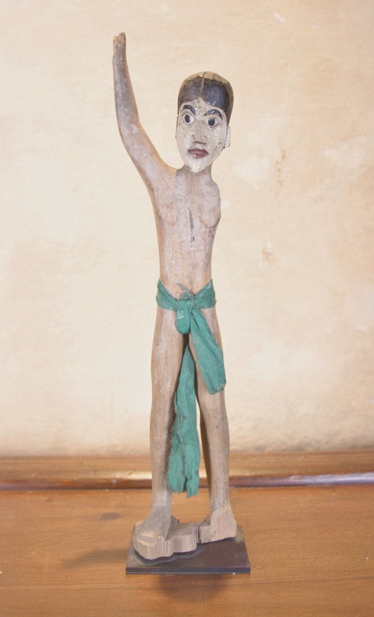 Rare Kareau Figure From The Nicobar Islands