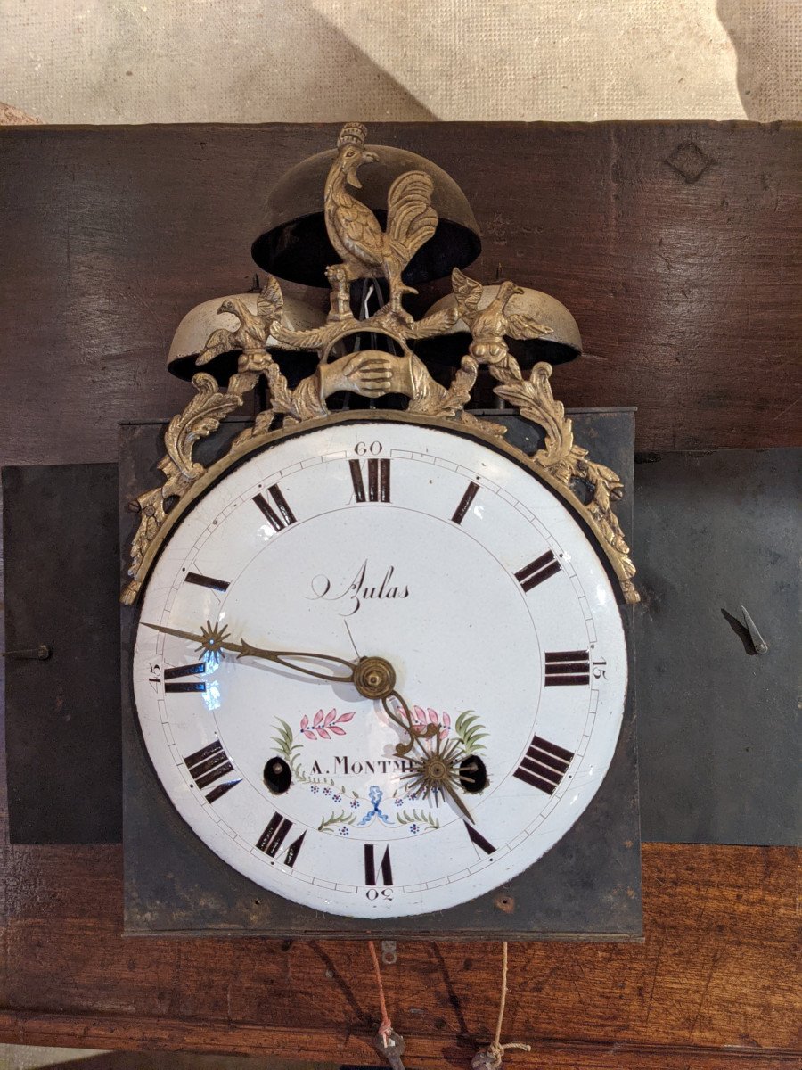 Bressane Clock With Three Bells-photo-4