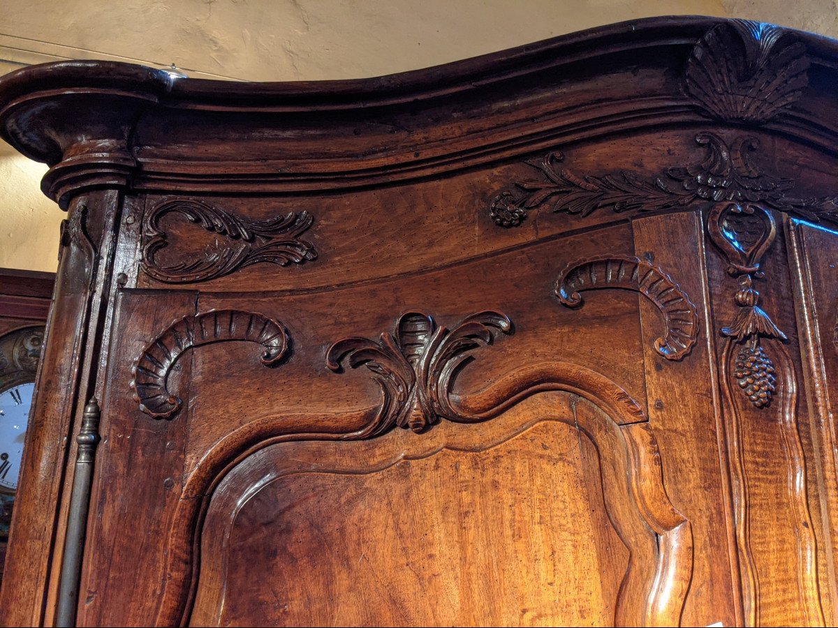 A Beautiful Curved Regency Wardrobe-photo-1