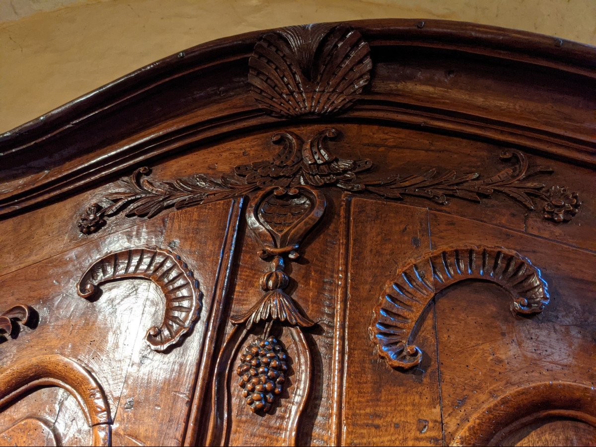 A Beautiful Curved Regency Wardrobe-photo-3