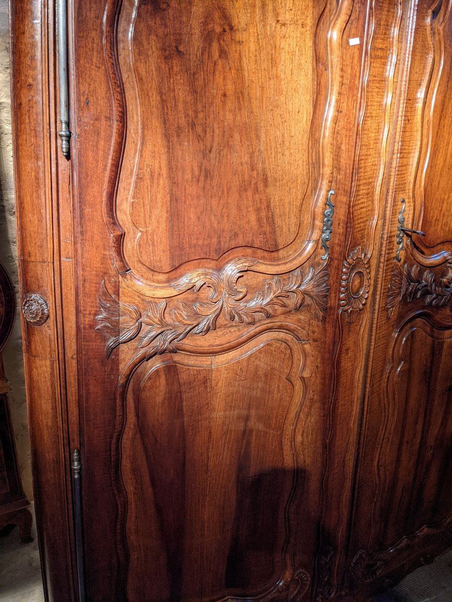 A Beautiful Curved Regency Wardrobe-photo-5