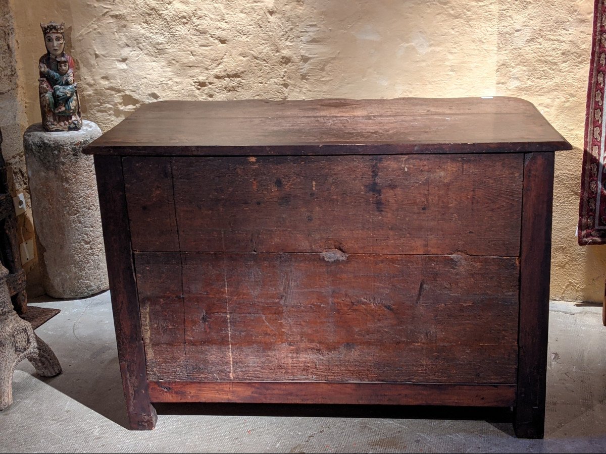 An 18th Century Crossbow Chest Of Drawers-photo-6