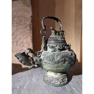 Old Ritual Kettle From Borneo