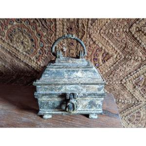 Small Indian Bronze Box