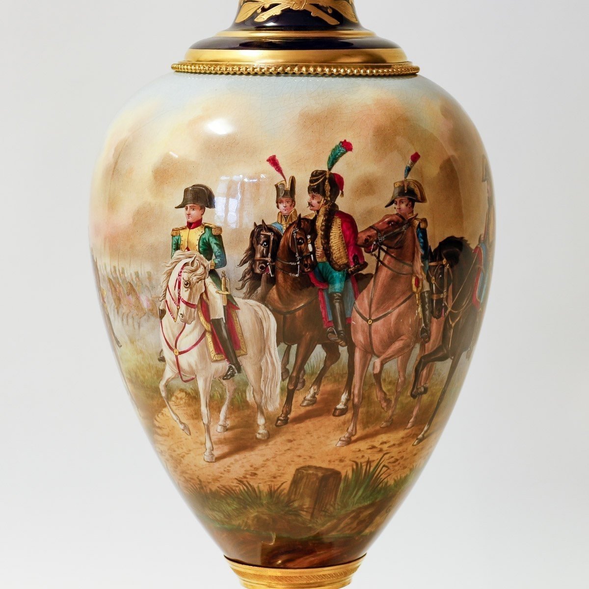 Vase De Sévres, Guerre Napolèon 1809,  19éme Siécle -photo-1