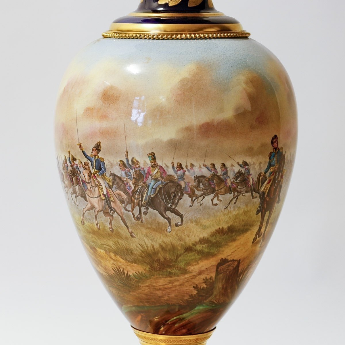 Vase De Sévres, Guerre Napolèon 1809,  19éme Siécle -photo-2