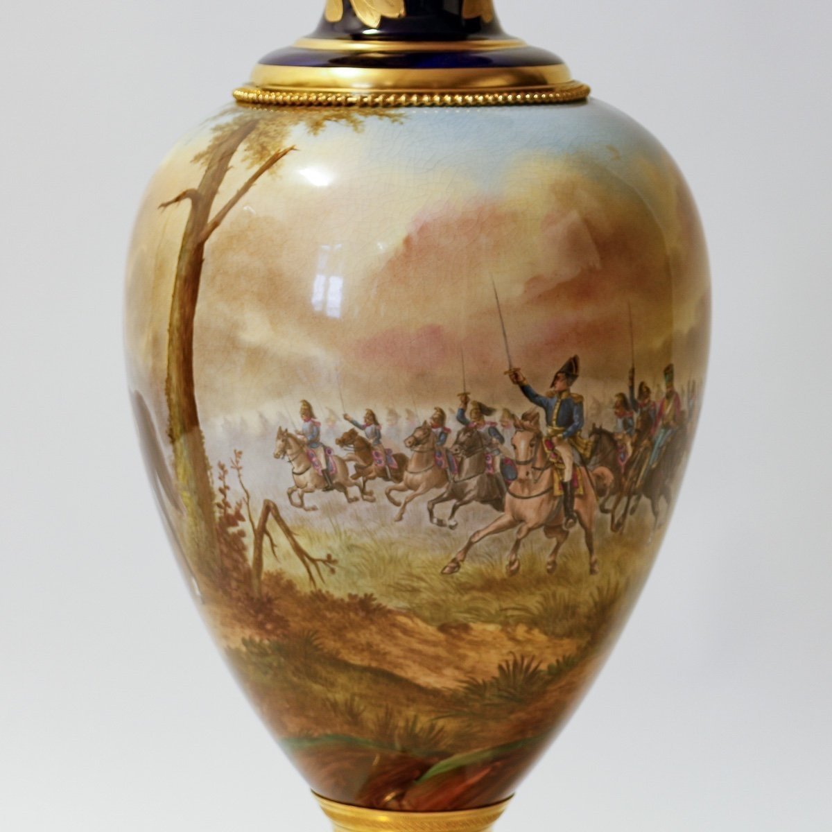 Vase De Sévres, Guerre Napolèon 1809,  19éme Siécle -photo-3