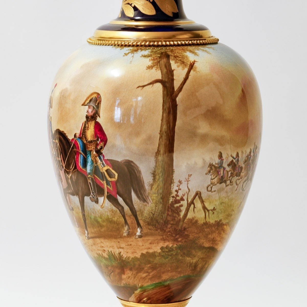 Vase De Sévres, Guerre Napolèon 1809,  19éme Siécle -photo-6