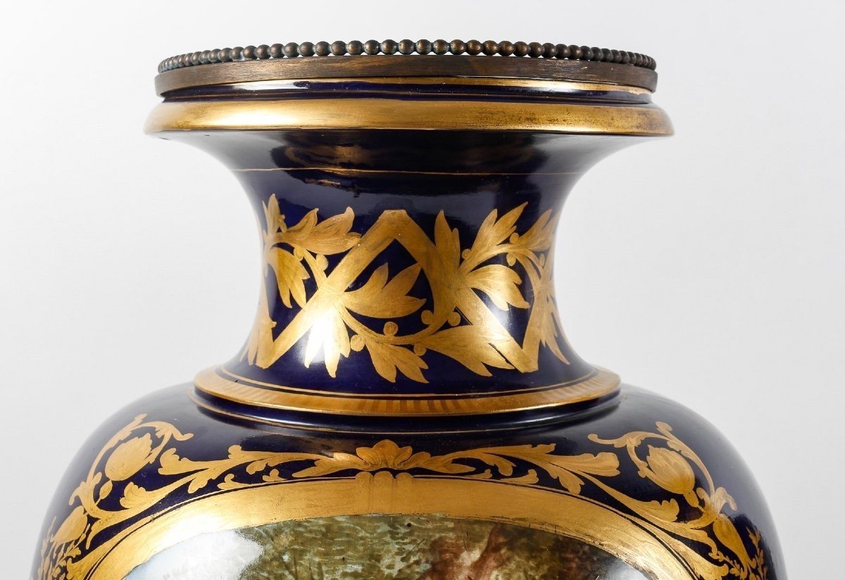 Pair Of Sèvres Porcelain Vases -photo-4