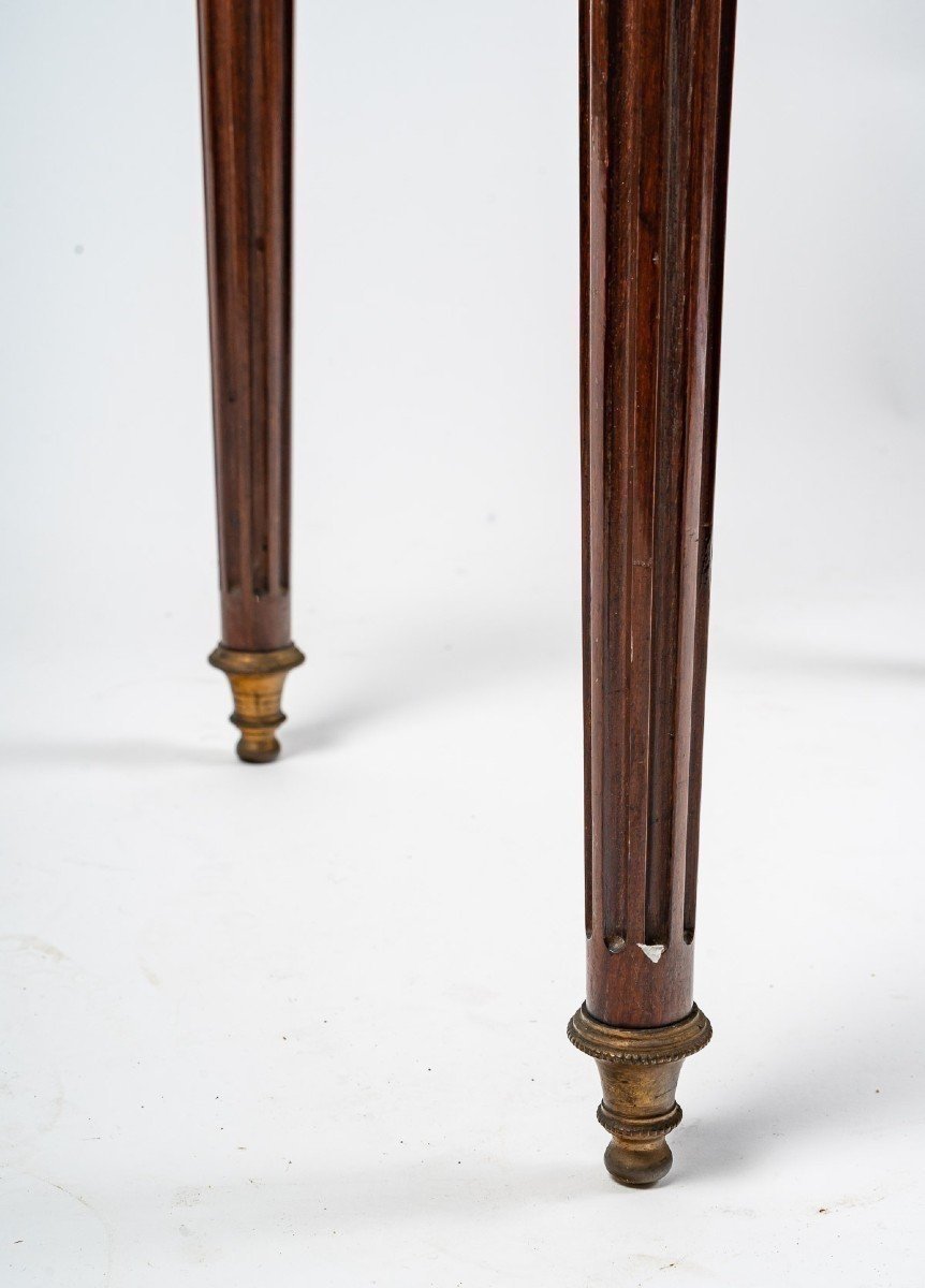 19th Century Wooden Pedestal Table-photo-6