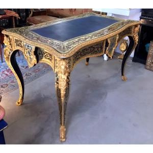 Desk In The Style Of Charles Boulle, France, 19th Century 