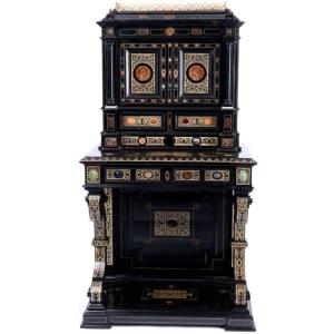 Ferd. Pogliani Milano Wardrobe - 19th Century Masterpiece